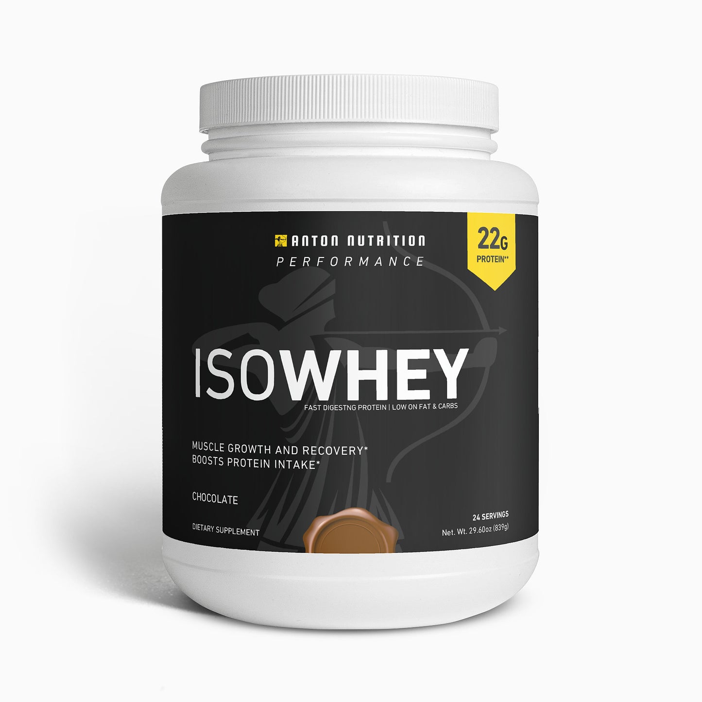 ISOWHEY (Chocolate) - Whey Protein Isolate Powder