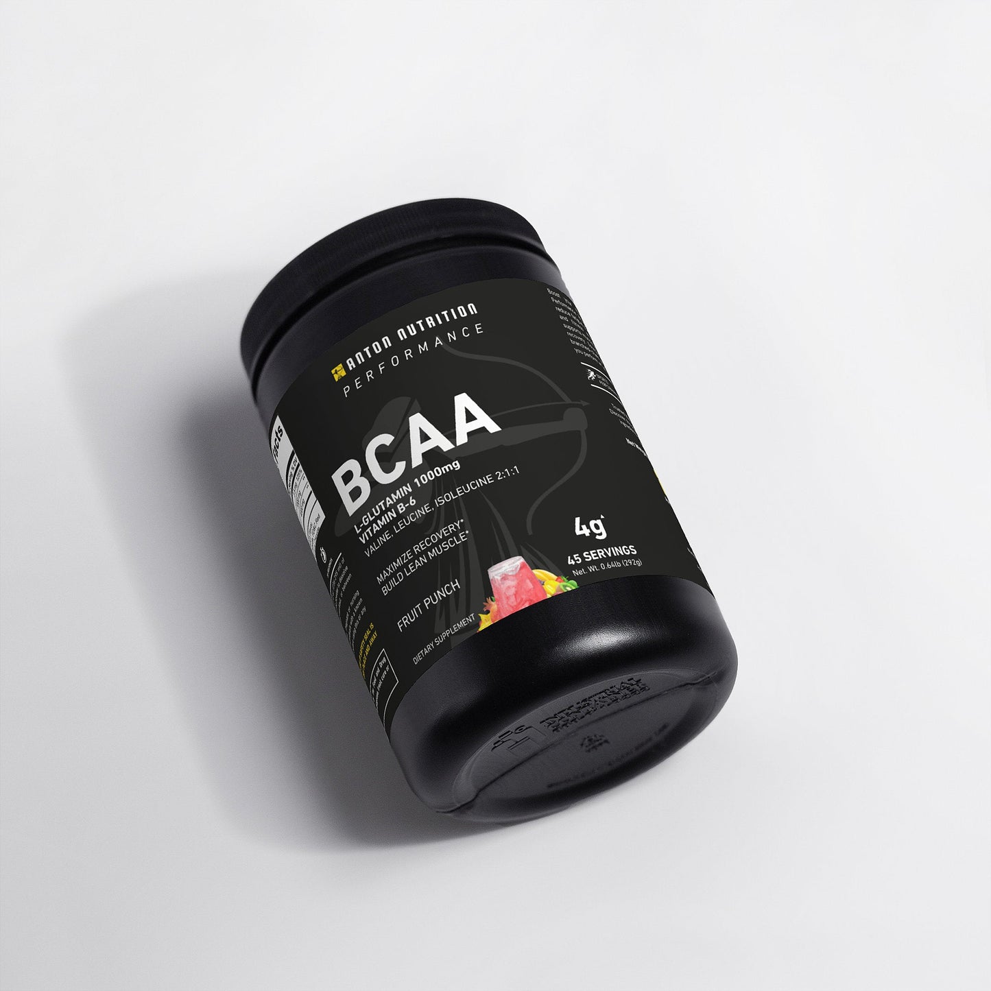 BCAA Post Workout – Fruit Punch - Anton Nutrition