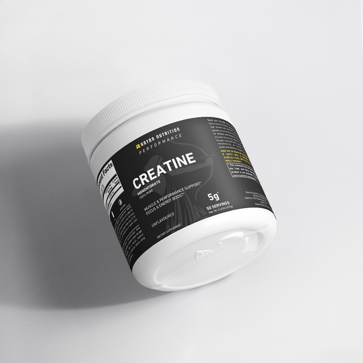 Creatine Monohydrate - Anton Nutrition