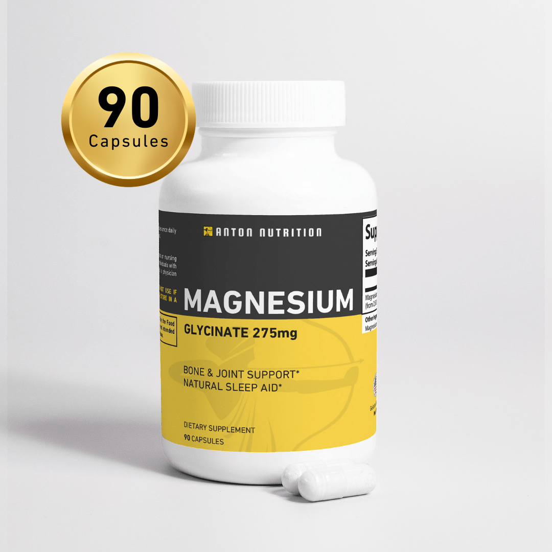 Magnesium Glycinate 275mg - Anton Nutrition