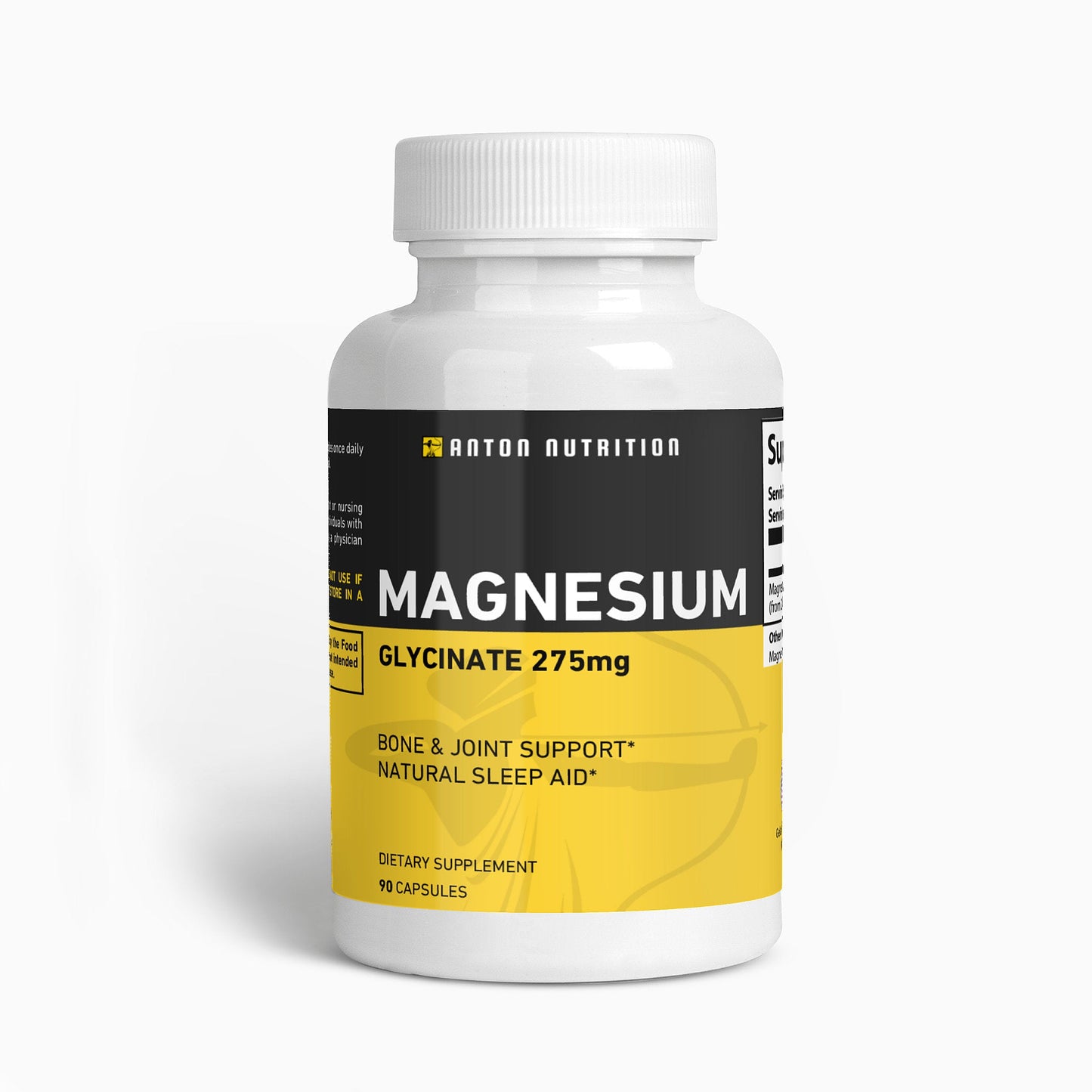 Magnesium Glycinate – Stress Relief, Sleep & Bone Support - Anton Nutrition