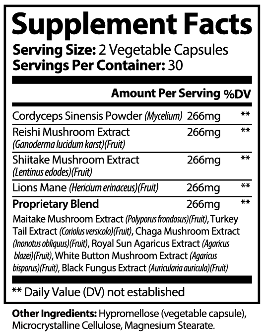 Mushroom 10x - Anton Nutrition