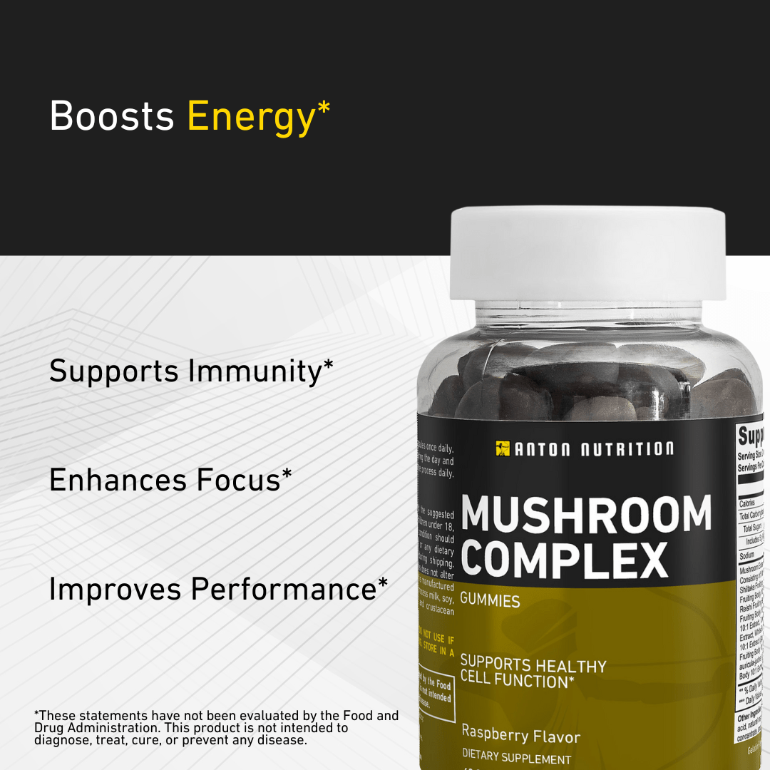 Mushroom Complex Gummies - Anton Nutrition