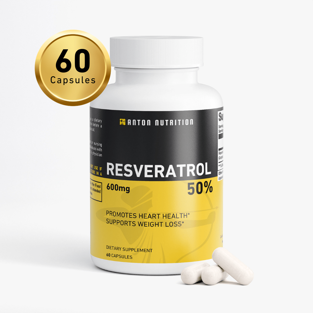 Resveratrol 600mg - Anton Nutrition