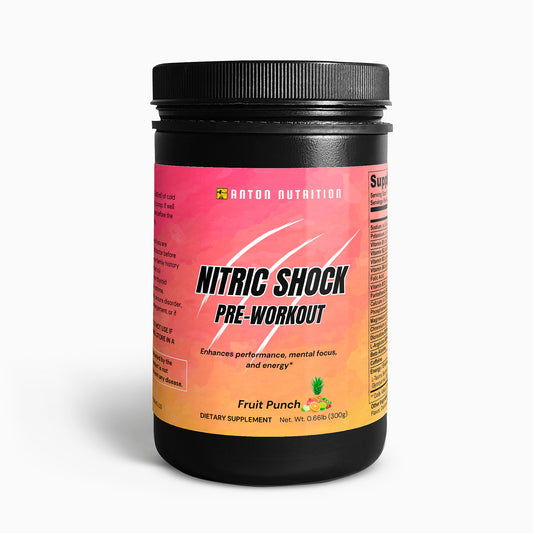 Nitric Shock Pre-Workout Powder (Fruit Punch)