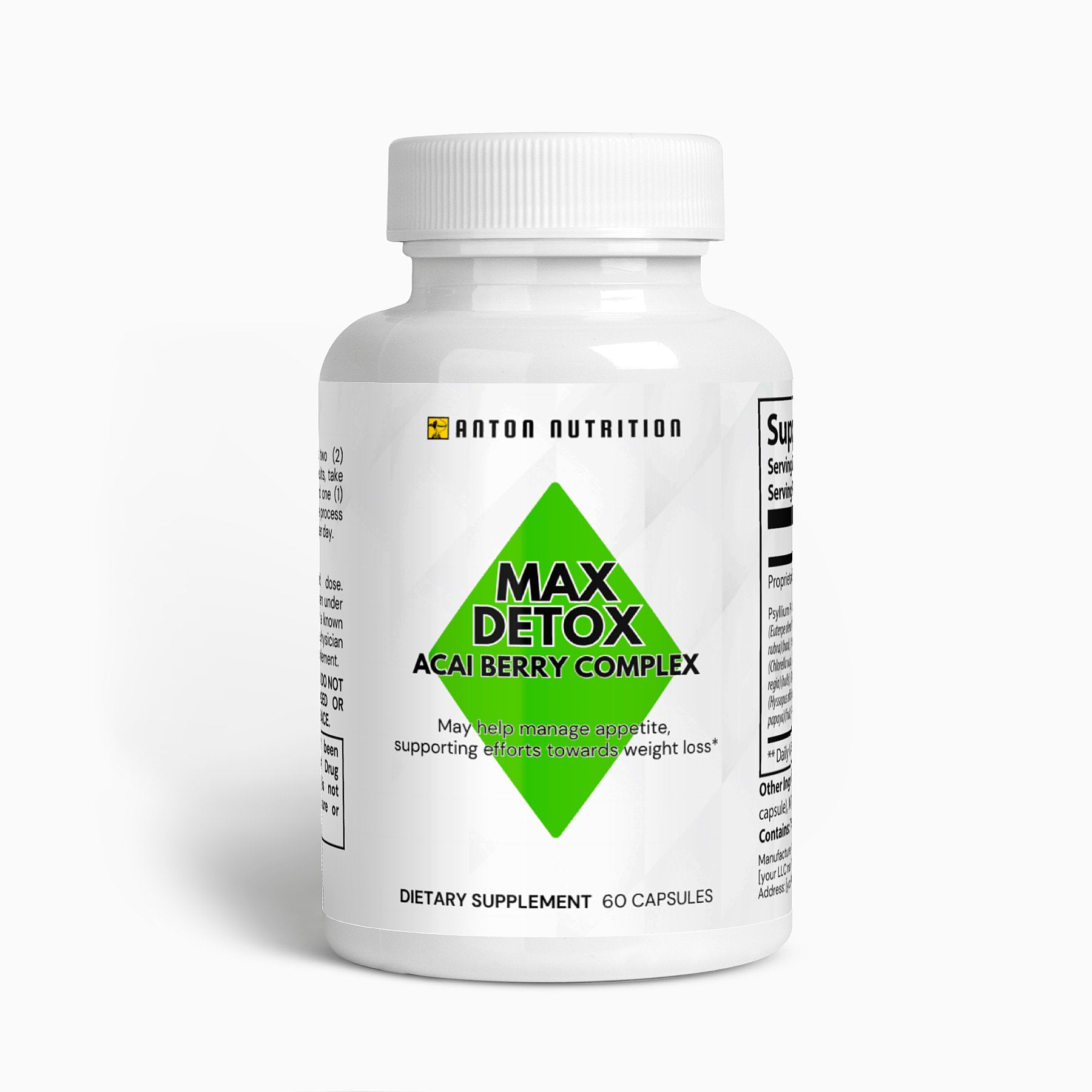 Max Detox Supplement for Complete Body Detox