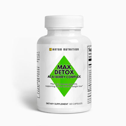 Max Detox Supplement for Complete Body Detox