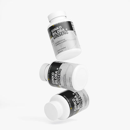 Ginkgo Biloba & Ginseng – Focus & Mental Clarity Supplement - Anton Nutrition
