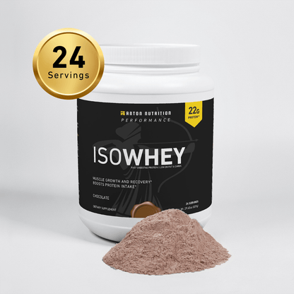 ISOWHEY (Chocolate) - Whey Protein Isolate Powder - Anton Nutrition