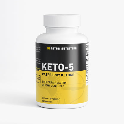 KETO - 5 Dietary Supplement – Metabolism & Energy Support - Anton Nutrition