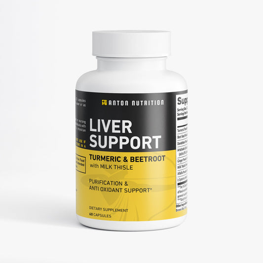 Liver Support Capsules - Detoxification & Regeneration Aid - Anton Nutrition