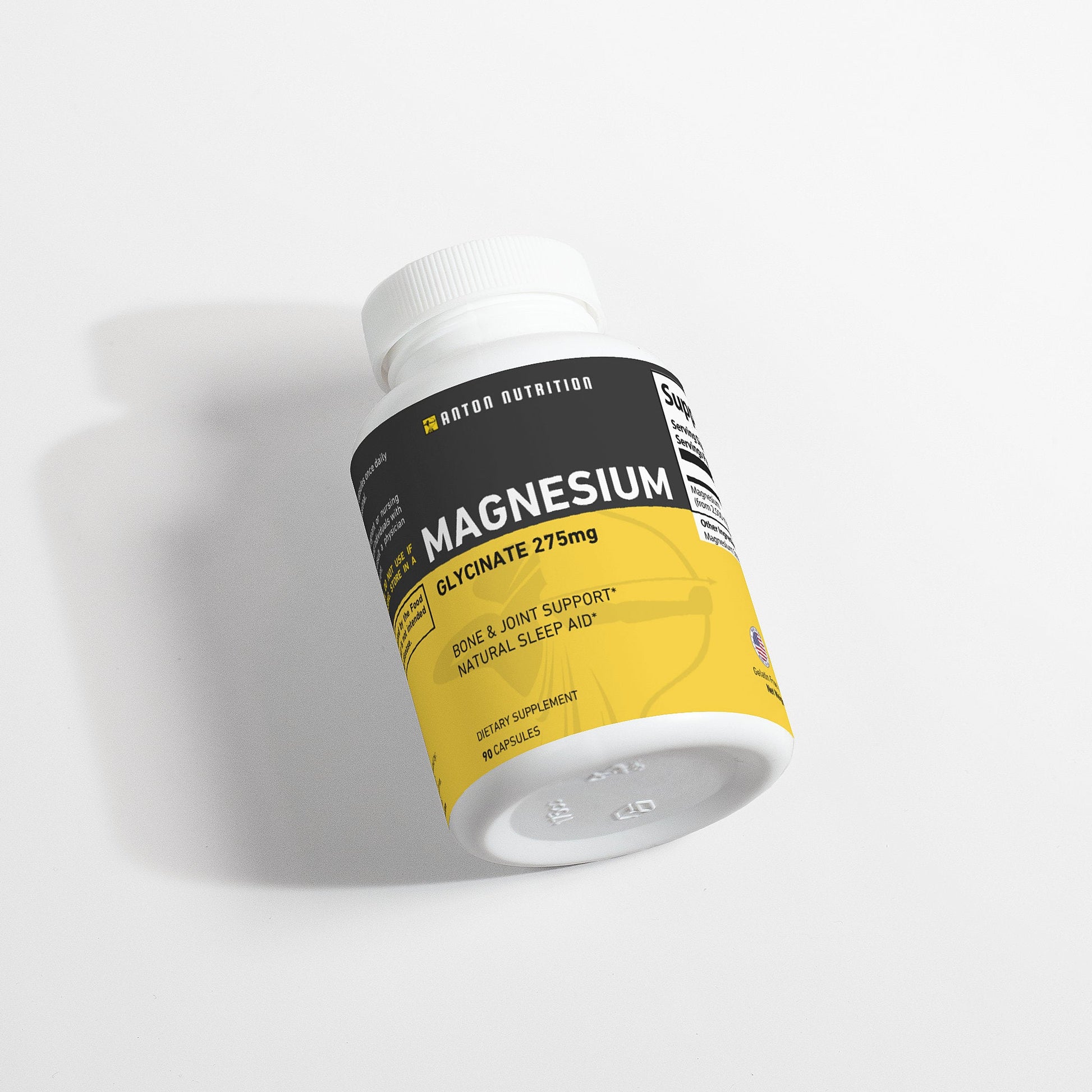 Magnesium Glycinate – Stress Relief, Sleep & Bone Support - Anton Nutrition
