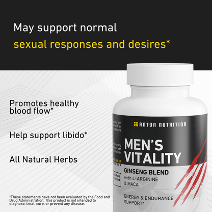 Men's Vitality - Anton Nutrition