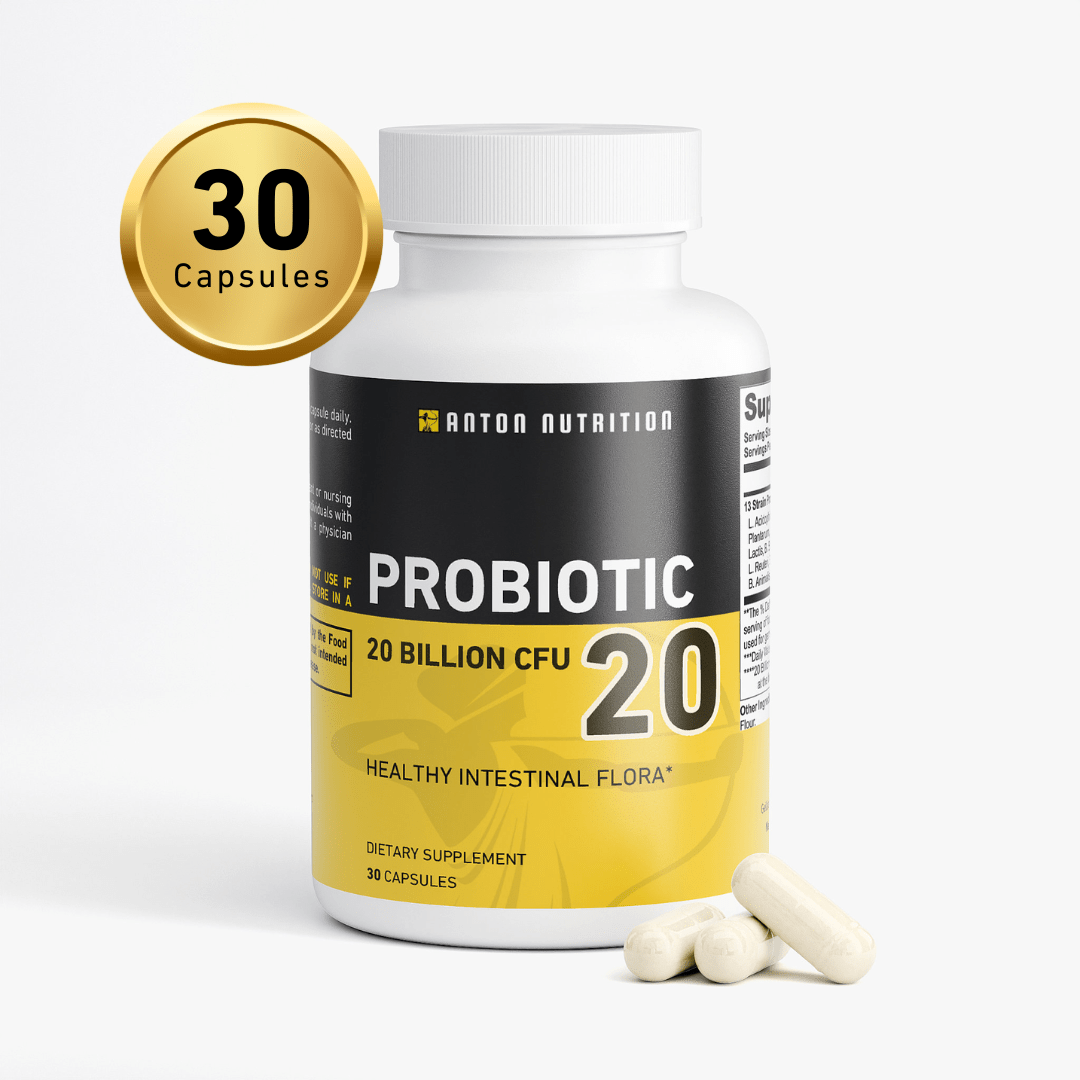 Probiotic 20 Billion CFU - Anton Nutrition